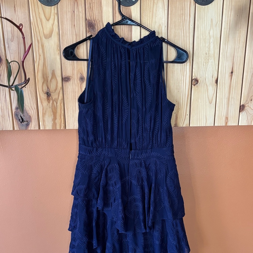 Ted Baker Navy Tiered Dress - Picture 4 of 7